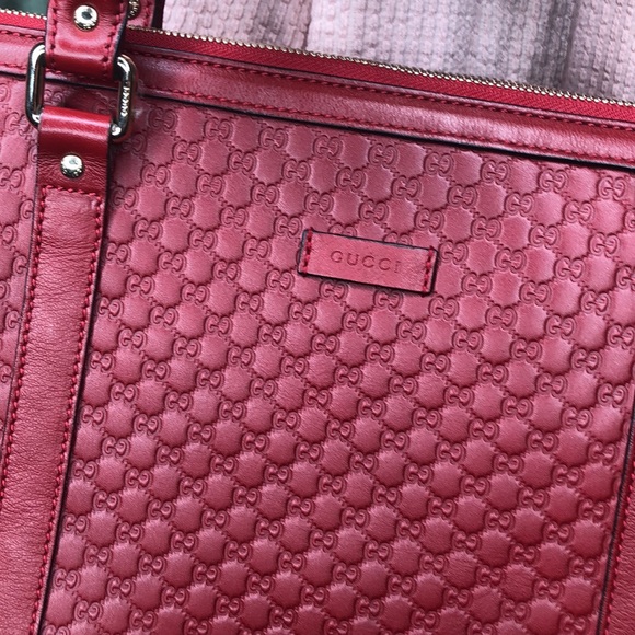 All leather Authentic Gucci Bag - Picture 4 of 13